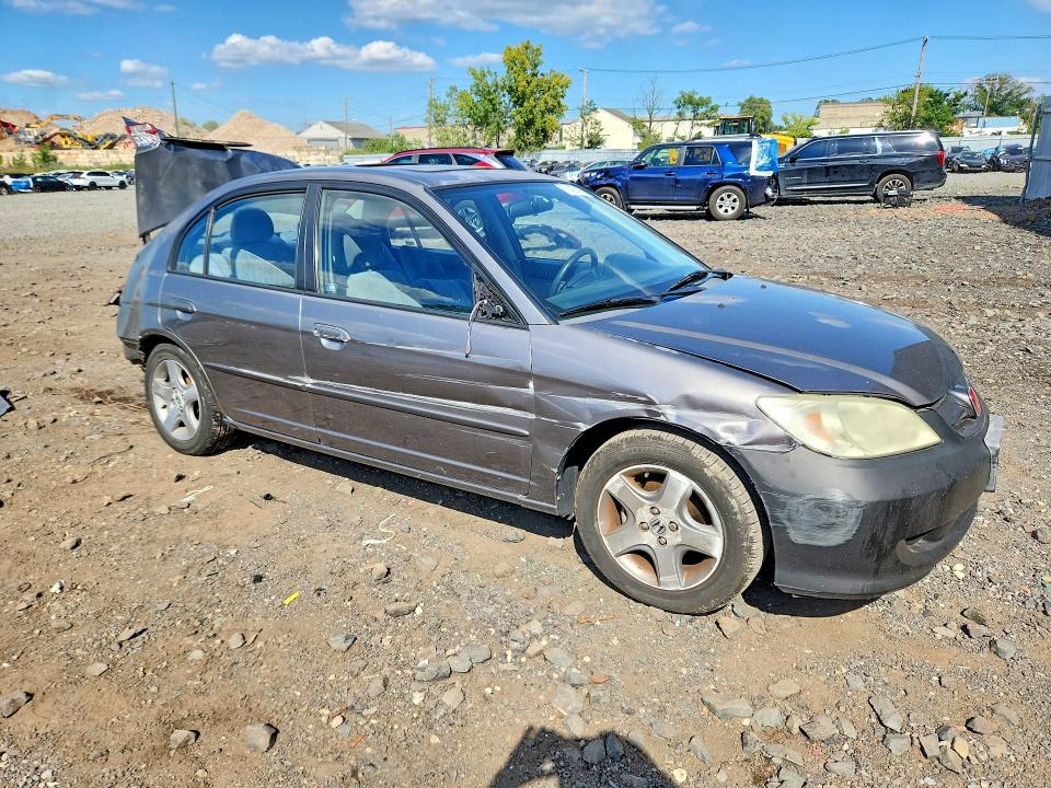 Продажа на аукционе авто 2005 Honda Civic, vin: 2HGES26715H573171, номер лота: 69422176