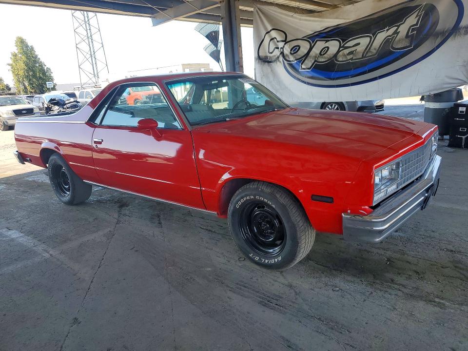 70296836 :رقم المزاد ، 1GCCW80H9DR281863 vin ، 1983 Chevrolet El Camino مزاد بيع
