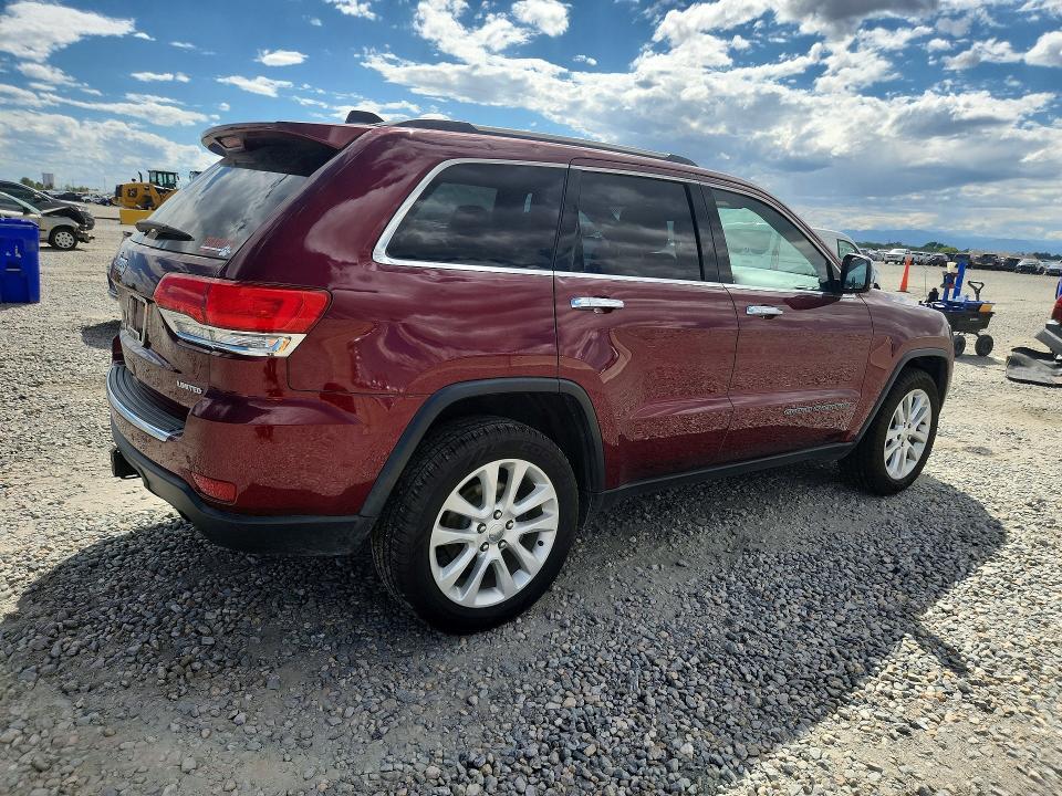 67163246 :رقم المزاد ، 1C4RJFBT3HC773103 vin ، 2017 Jeep Grand Cherokee مزاد بيع