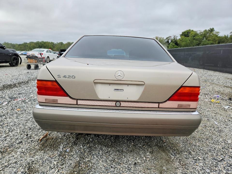 1996 Mercedes-benz S მანქანა იყიდება აუქციონზე, vin: WDBGA43E4TA324625, აუქციონის ნომერი: 70351596