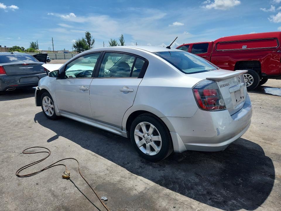 2012 Nissan Sentra მანქანა იყიდება აუქციონზე, vin: 3N1AB6APXCL621561, აუქციონის ნომერი: 67427096