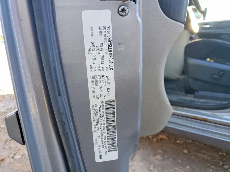 68297206 :رقم المزاد ، 2C4RDGBG6ER279451 vin ، 2014 Dodge Grand Caravan مزاد بيع