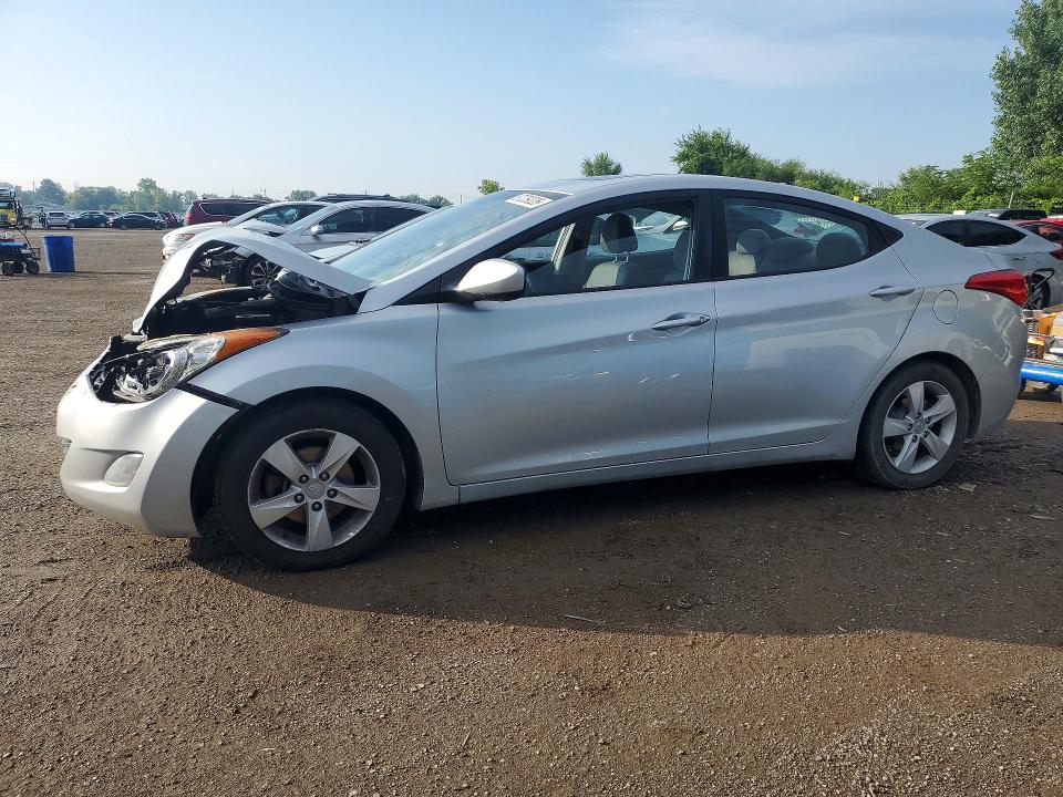 67239326 :رقم المزاد ، 5NPDH4AE7DH268970 vin ، 2013 Hyundai Elantra مزاد بيع