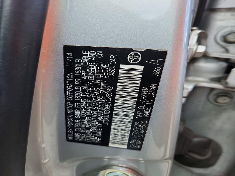Продажа на аукционе авто 2014 Toyota Prius C, vin: JTDKDTB38E1085242, номер лота: 67545746