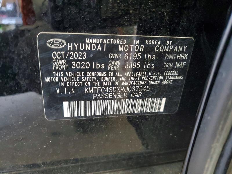 Продаж на аукціоні авто 2024 Genesis G90, vin: KMTFC4SDXRU037945, номер лоту: 69716156