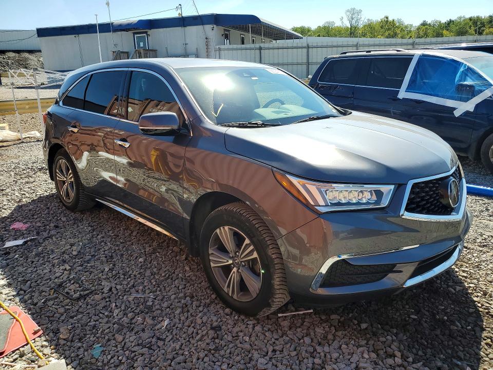 2019 Acura Mdx მანქანა იყიდება აუქციონზე, vin: 5J8YD3H35KL003924, აუქციონის ნომერი: 68304226