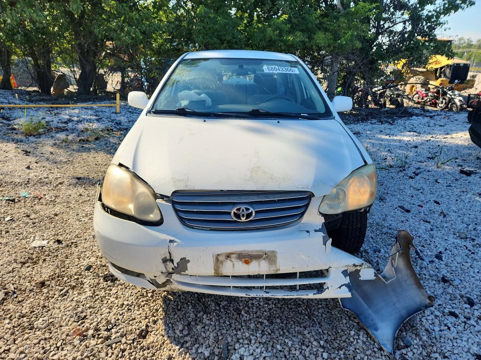 68043366 :رقم المزاد ، JTDBR38E530008101 vin ، 2003 Toyota Corolla مزاد بيع