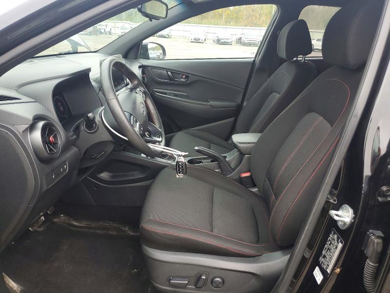 2022 Hyundai Kona მანქანა იყიდება აუქციონზე, vin: KM8K3CA32NU822238, აუქციონის ნომერი: 70637586
