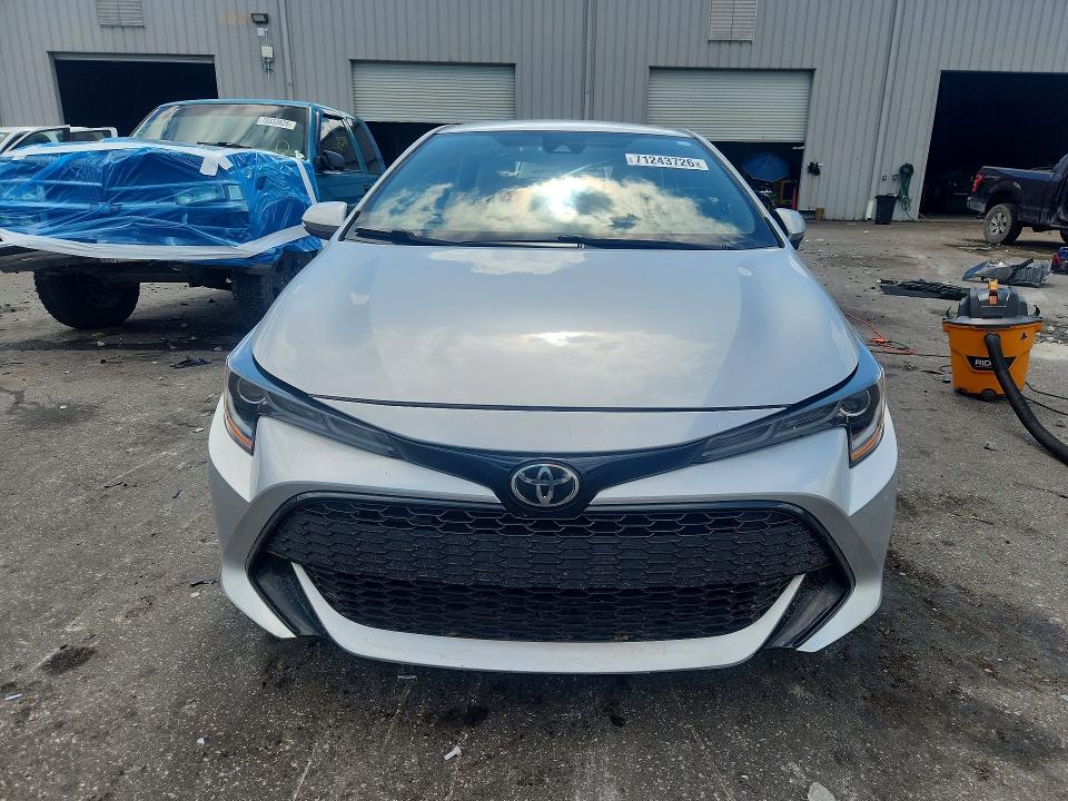 2020 Toyota Corolla Hatchback მანქანა იყიდება აუქციონზე, vin: JTND4RBE0L3093457, აუქციონის ნომერი: 71243726