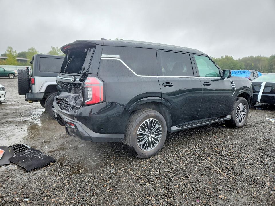 2025 Nissan Armada მანქანა იყიდება აუქციონზე, vin: JN8AY3BB7S9100046, აუქციონის ნომერი: 70684996