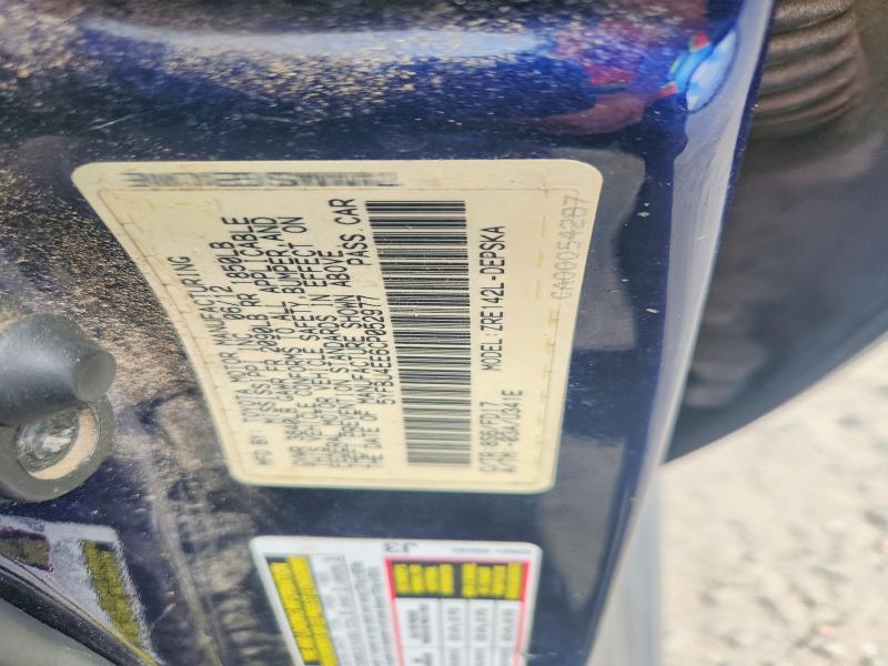 68772076 :رقم المزاد ، 5YFBU4EE6CP052977 vin ، 2012 Toyota Corolla مزاد بيع