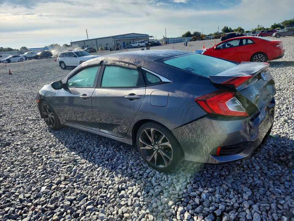 70057506 :رقم المزاد ، 2HGFC2F89LH565911 vin ، 2020 Honda Civic مزاد بيع