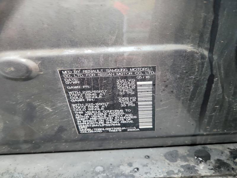 Продаж на аукціоні авто 2018 Nissan Rogue, vin: KNMAT2MV1JP597648, номер лоту: 67081026