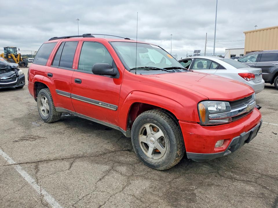 2002 Chevrolet Trailblazer მანქანა იყიდება აუქციონზე, vin: 1GNDT13S222334301, აუქციონის ნომერი: 69381176