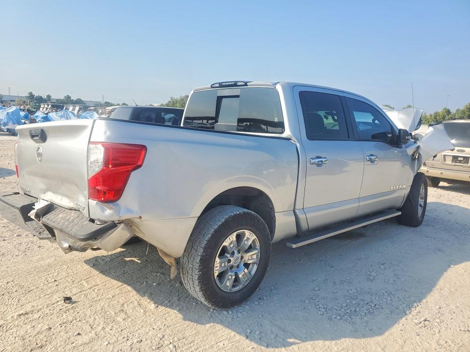 2017 Nissan Titan მანქანა იყიდება აუქციონზე, vin: 1N6AA1EK6HN543611, აუქციონის ნომერი: 70124786
