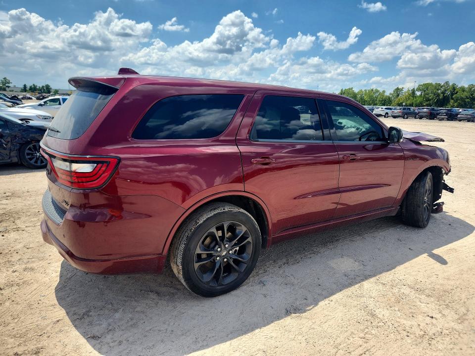 67805226 :رقم المزاد ، 1C4SDJCT4MC606351 vin ، 2021 Dodge Durango مزاد بيع