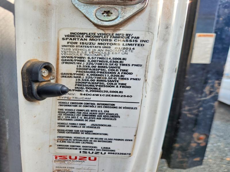 Продажа на аукционе авто 2014 Isuzu Npr Hd, vin: 54DC4W1C2ES802540, номер лота: 66398196