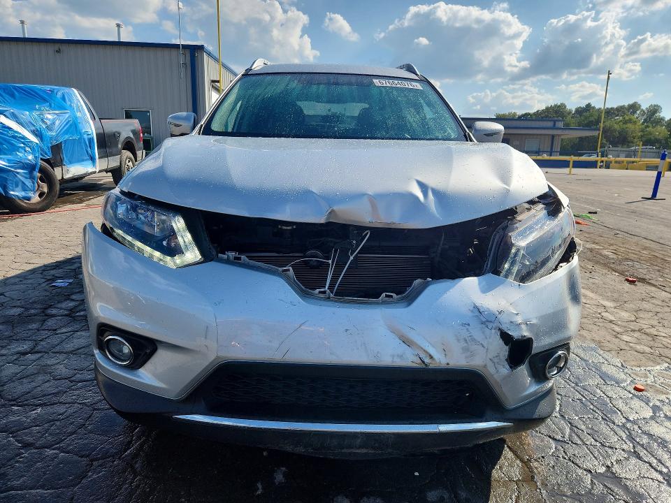 2016 Nissan Rogue მანქანა იყიდება აუქციონზე, vin: KNMAT2MT3GP665410, აუქციონის ნომერი: 67664076