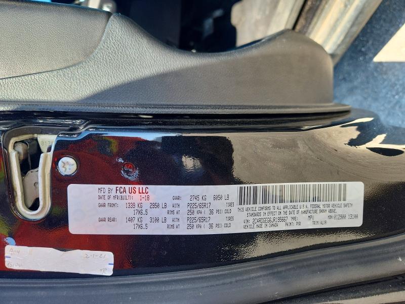 Aukcja sprzedaży 2018 Dodge Grand Caravan, vin: 2C4RDGEG6JR195667, numer aukcji: 68582646