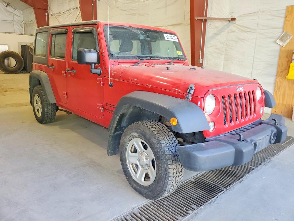 68444786 :رقم المزاد ، 1C4BJWKG3EL301578 vin ، 2014 Jeep Wrangler Unlimited مزاد بيع