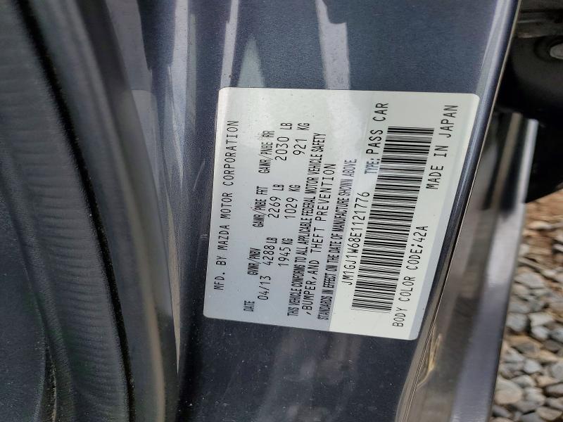 Продажа на аукционе авто 2014 Mazda 6, vin: JM1GJ1W68E1121776, номер лота: 69620716