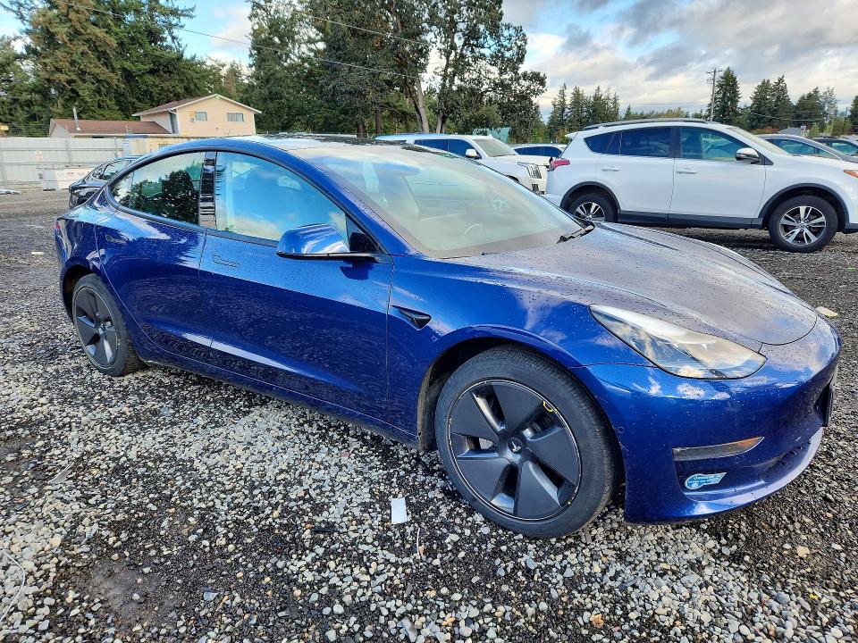 Auction sale of the 2021 Tesla Model 3, vin: 5YJ3E1EB9MF003680, lot number: 69615256