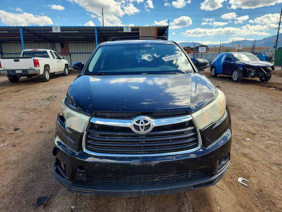 65446346 :رقم المزاد ، 5TDBKRFH1GS240220 vin ، 2016 Toyota Highlander مزاد بيع