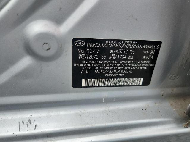 Aukcja sprzedaży 2013 Hyundai Elantra, vin: 5NPDH4AE1DH309576, numer aukcji: 68156156