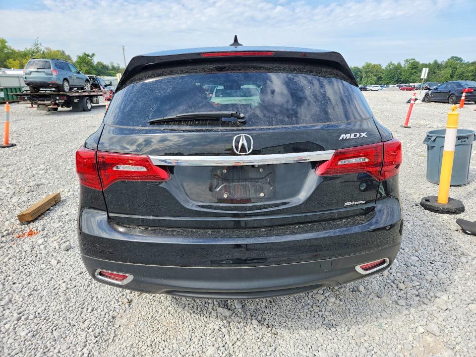 67394986 :رقم المزاد ، 5FRYD4H47GB049292 vin ، 2016 Acura Mdx مزاد بيع