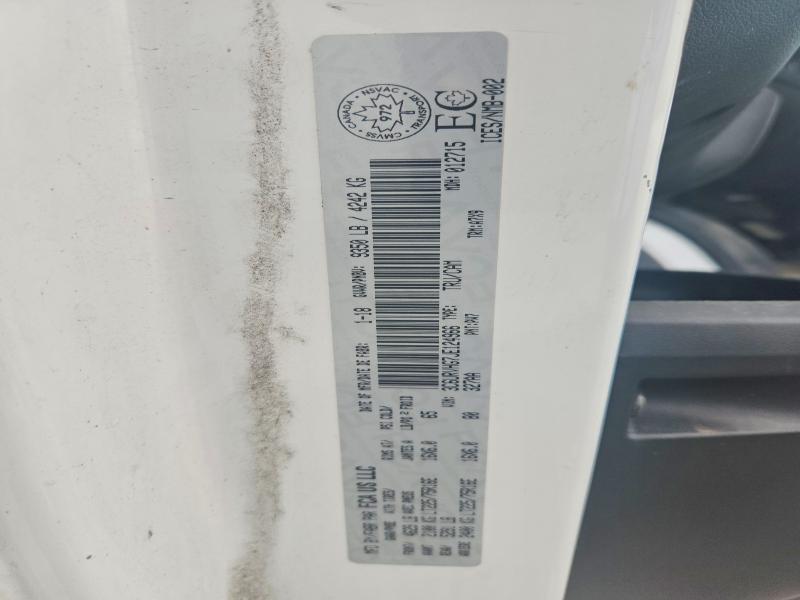 2018 Ram Promaster 3500 მანქანა იყიდება აუქციონზე, vin: 3C6URVHG7JE124966, აუქციონის ნომერი: 68670866