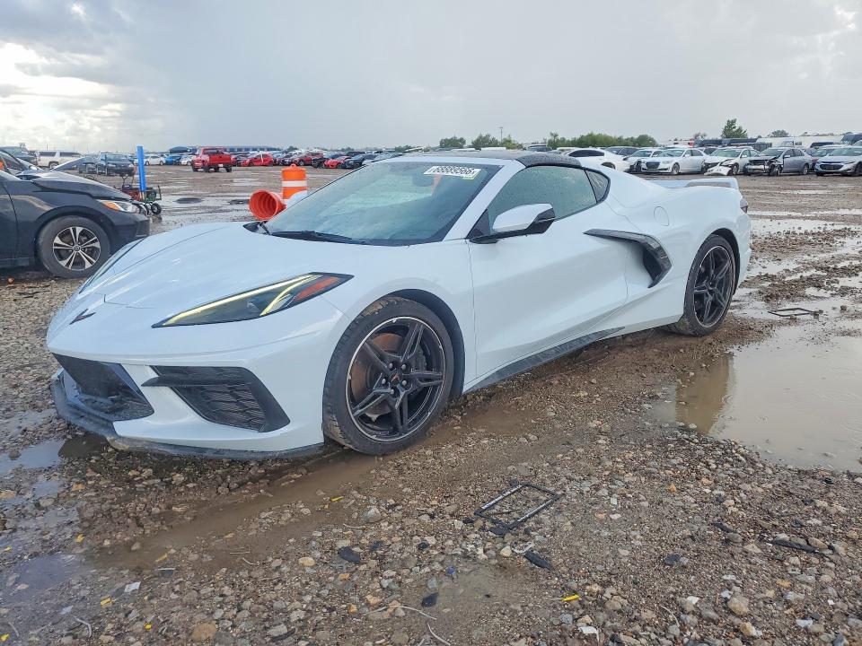 68889566 :رقم المزاد ، 1G1YA2D41M5112817 vin ، 2021 Chevrolet Corvette مزاد بيع