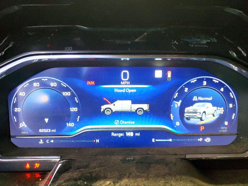 2022 Chevrolet Silverado მანქანა იყიდება აუქციონზე, vin: 1GCUDEED7NZ595009, აუქციონის ნომერი: 68545946