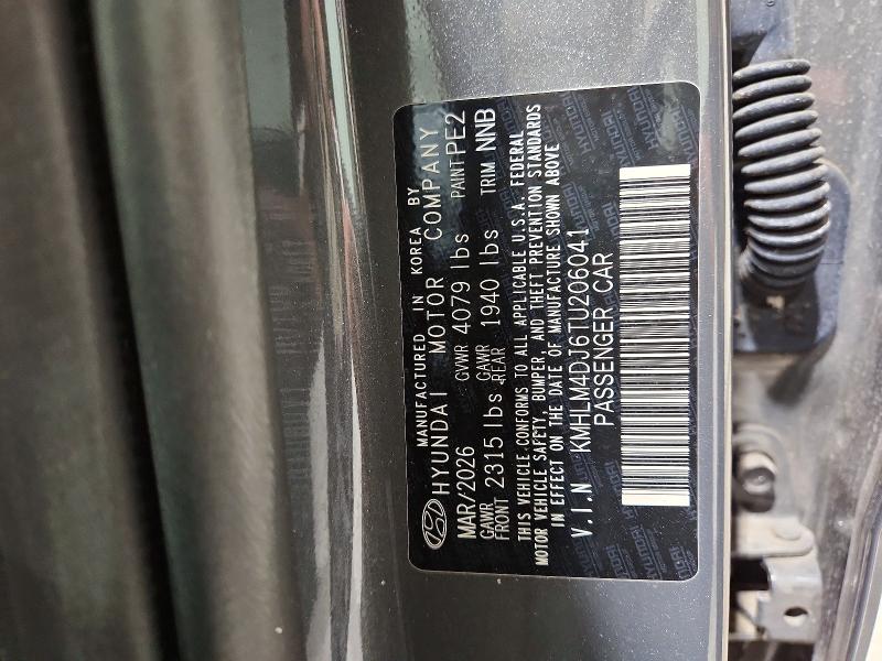 Продажа на аукционе авто 2026 Hyundai Elantra Hybrid, vin: KMHLM4DJ6TU206041, номер лота: 70000436