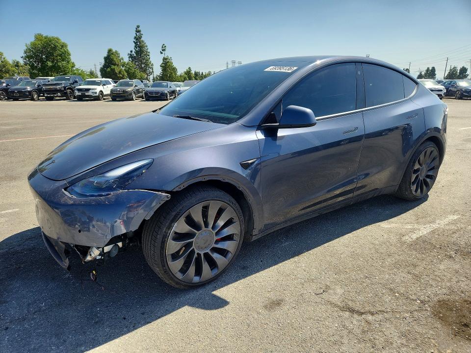 2022 Tesla Model Y მანქანა იყიდება აუქციონზე, vin: 7SAYGDEF8NF439512, აუქციონის ნომერი: 69395136