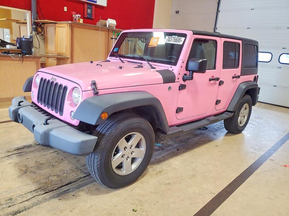 Auction sale of the 2017 Jeep Wrangler Unlimited, vin: 1C4HJWDG5HL739417, lot number: 70375606