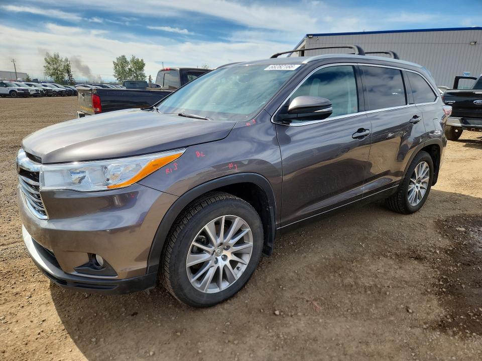 68282166 :رقم المزاد ، 5TDJKRFH4ES039453 vin ، 2014 Toyota Highlander مزاد بيع