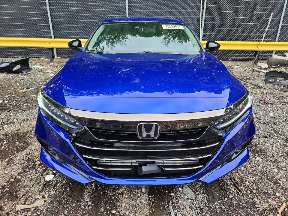 2021 Honda Accord მანქანა იყიდება აუქციონზე, vin: 1HGCV1F48MA068191, აუქციონის ნომერი: 70532946