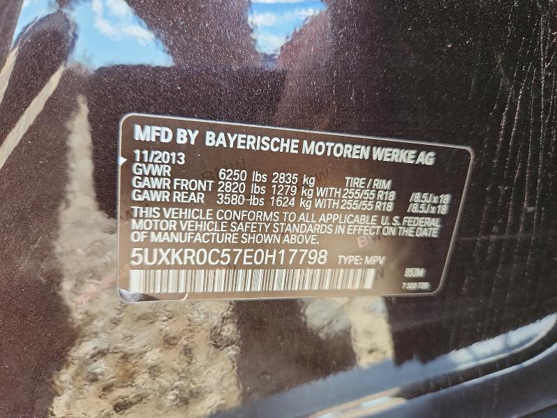 Продажа на аукционе авто 2014 Bmw X5, vin: 5UXKR0C57E0H17798, номер лота: 69732656