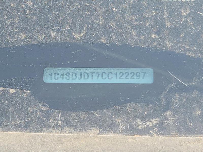 66757256 :رقم المزاد ، 1C4SDJDT7CC122297 vin ، 2012 Dodge Durango مزاد بيع