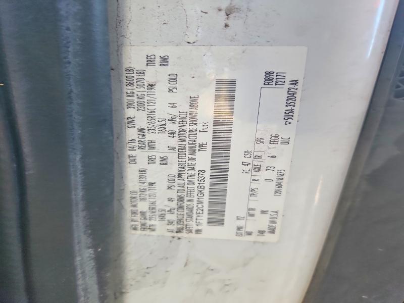 70660226 :رقم المزاد ، 1FTYE2CM1GKB15378 vin ، 2016 Ford Transit مزاد بيع
