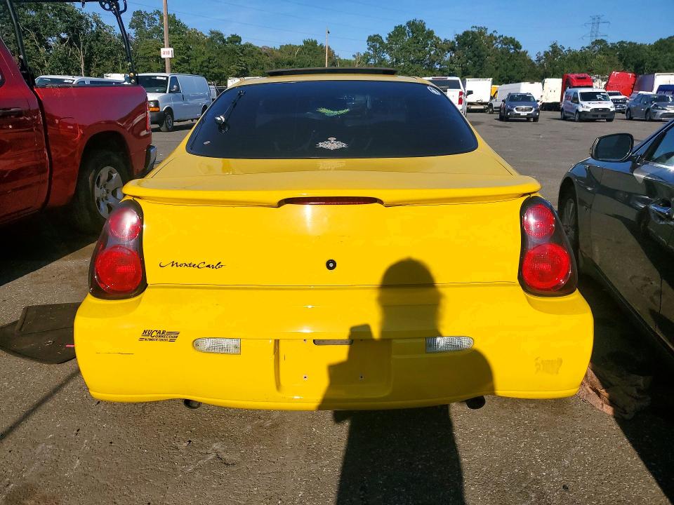 2002 Chevrolet Monte Carlo მანქანა იყიდება აუქციონზე, vin: 2G1WX15K829307908, აუქციონის ნომერი: 69493636