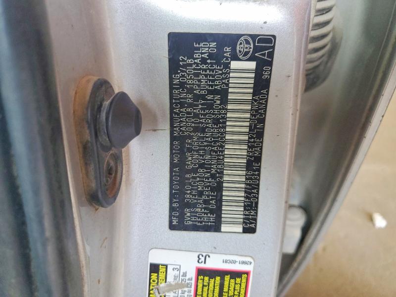 Продаж на аукціоні авто 2012 Toyota Corolla, vin: 2T1BU4EE2CC811382, номер лоту: 68669256