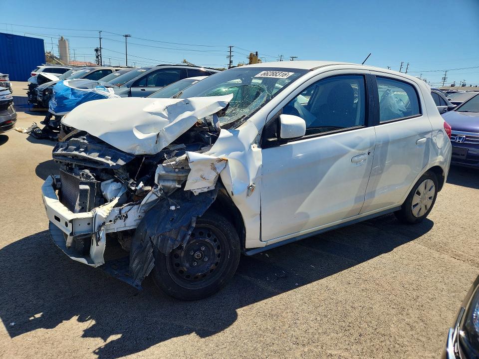 2015 Mitsubishi Mirage მანქანა იყიდება აუქციონზე, vin: ML32A3HJXFH057209, აუქციონის ნომერი: 66288316