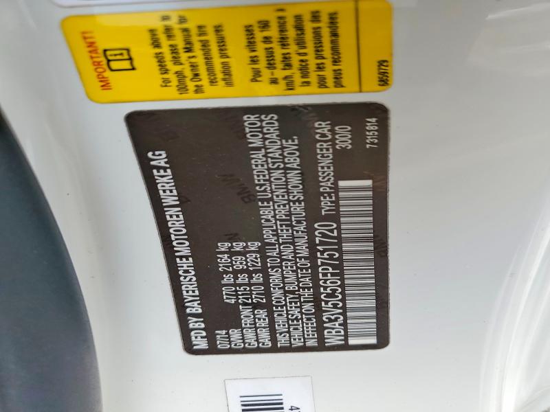 Продажа на аукционе авто 2015 Bmw 428, vin: WBA3V5C56FP751720, номер лота: 69954766