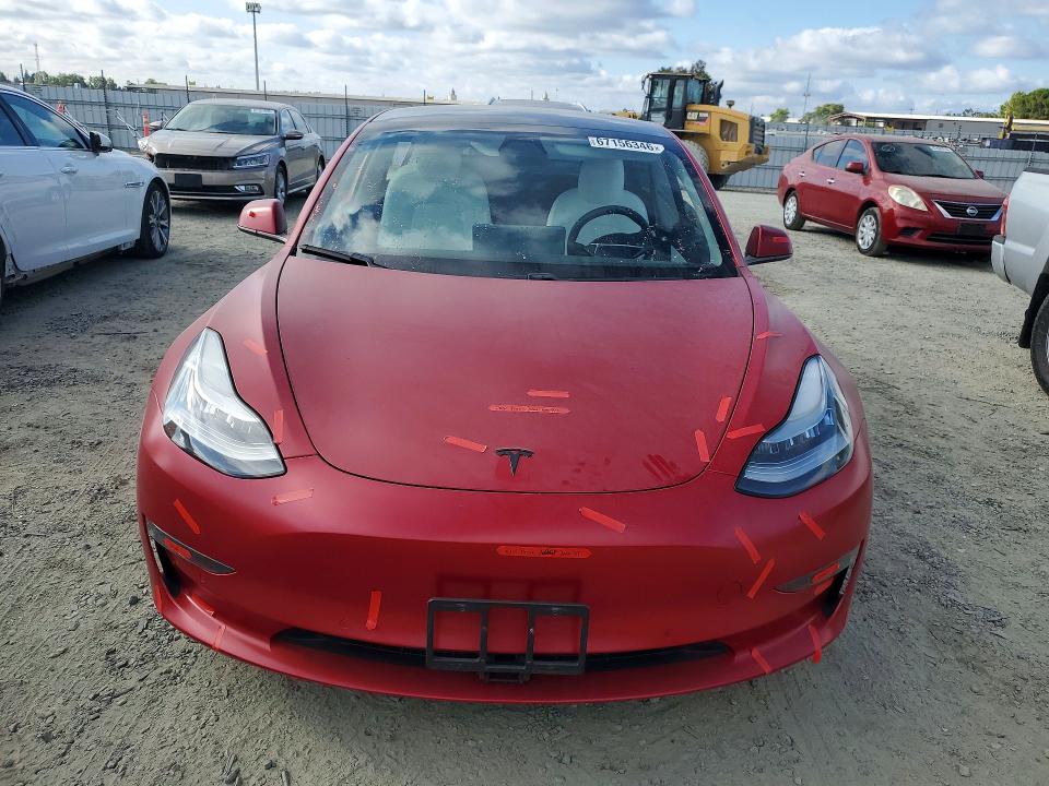 67156346 :رقم المزاد ، 5YJ3E1EC2LF641809 vin ، 2020 Tesla Model 3 مزاد بيع