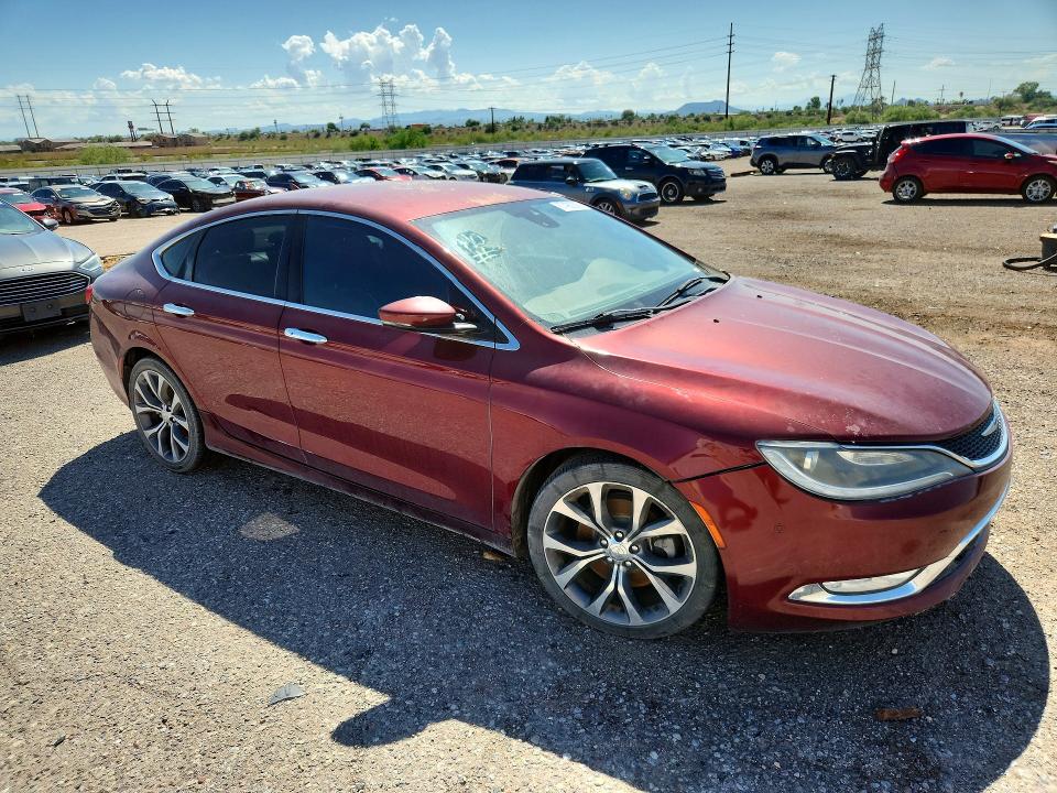 67482206 :رقم المزاد ، 1C3CCCCGXFN623088 vin ، 2015 Chrysler 200 مزاد بيع
