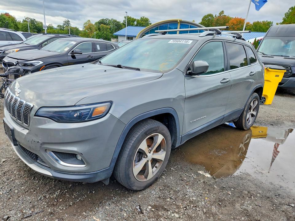 70504116 :رقم المزاد ، 1C4PJMDN7KD379289 vin ، 2019 Jeep Cherokee مزاد بيع