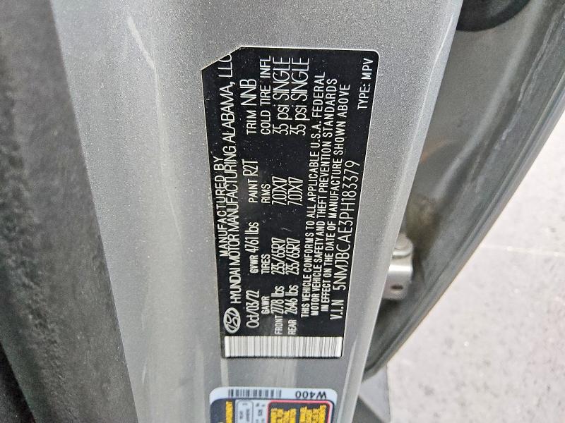 Продаж на аукціоні авто 2023 Hyundai Tucson, vin: 5NMJBCAE3PH183379, номер лоту: 69754606