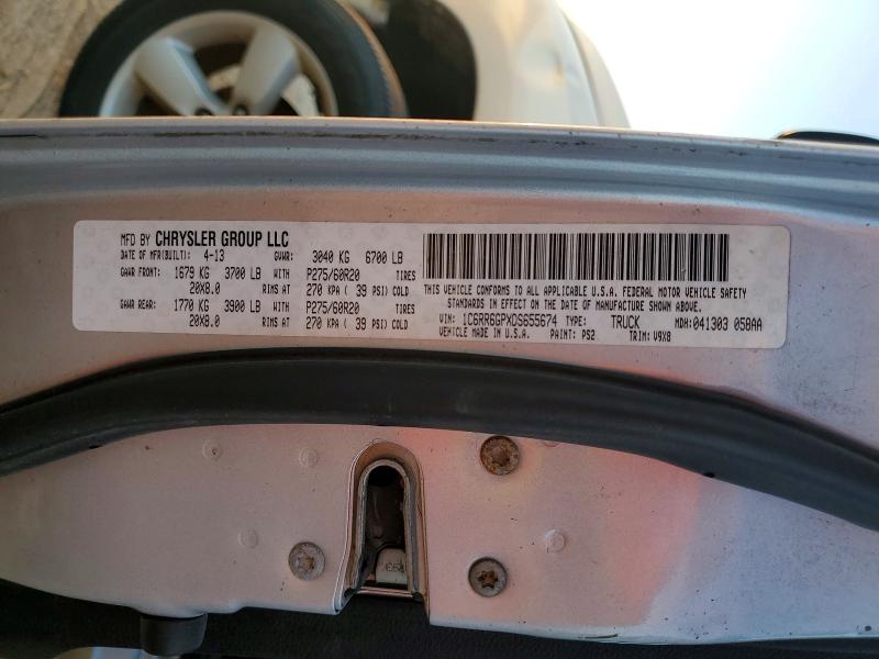 2013 Ram 1500 მანქანა იყიდება აუქციონზე, vin: 1C6RR6GPXDS655674, აუქციონის ნომერი: 68055476