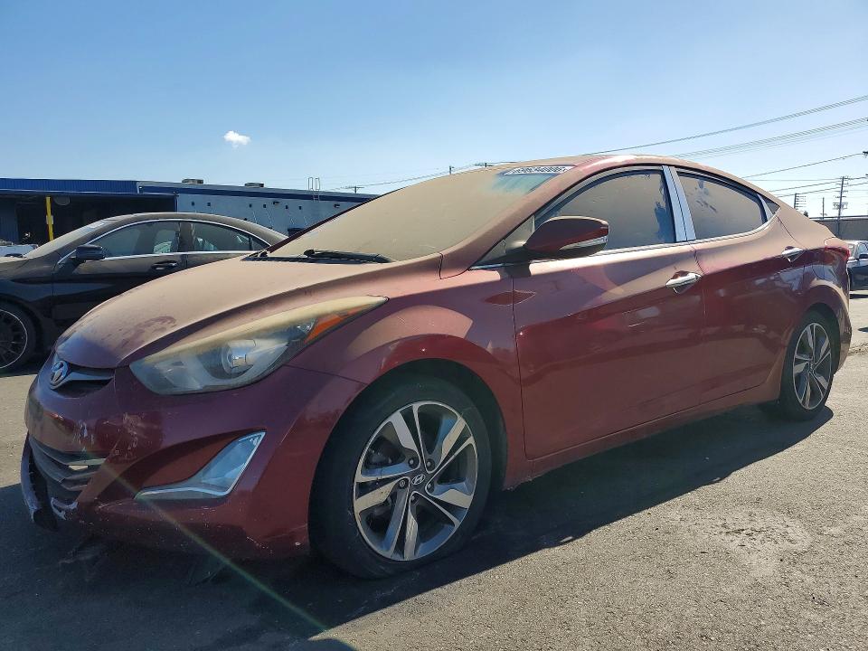Продажа на аукционе авто 2015 Hyundai Elantra, vin: 5NPDH4AE0FH550323, номер лота: 69634006